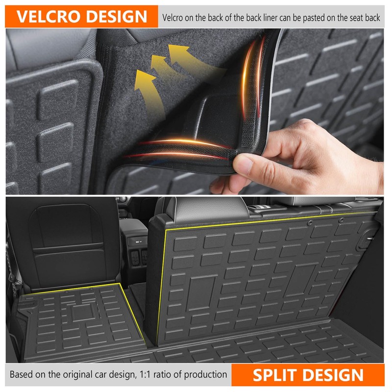 powoq Cargo Mat Compatible with 2024 2025 Chevy Trax Trunk
