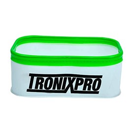 Tronixpro Bait Tray (Small), 22x16x9cm, White/Green
