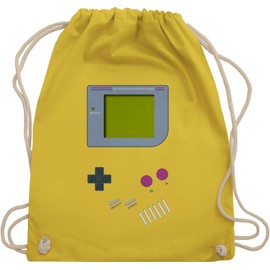Nerds & Geeks Gameboy Sports & Gym Bag - Yellow -