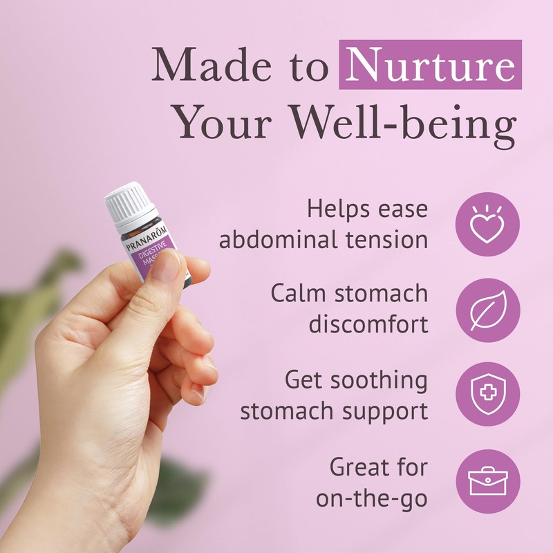 Pranarom - Digestive Massage Tonic Wellness Blend - 5ml