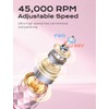 Electric Nail Drill Professional Kit: 45,000 RPM USB Rechargeable Efile