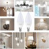 GOSCHE 60 Watt Led Candelabra Bulbs Equivalent, E12 Led Ceiling
