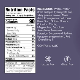 High Protein Sugar Free Gelatin |Gelatein Grape| 12 Servings