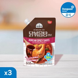 Dongwon Harumi Dakbokkeumtang Sauce 500g 3 pcs Meat Seasoning Easy Seasoning