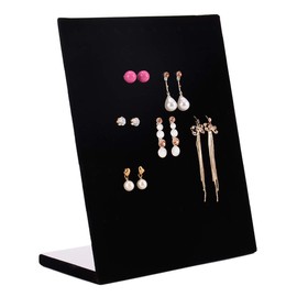 Autoark Black Velvet 30 Pair Earrings Display Holder Organizer,Jewelry Display Stand,AJ-041