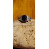 Amethyst Cushion Cut Lab Created Amethyst Cocktail Ring CZ Accents