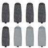 Replacement Heads for Flawless Pedi, Ancable 8-Pack Replacement Roller Refills