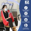 EZ Assistive Patient Lift Divided Leg Sling with Lower Back,