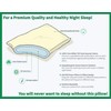 Zisa Dreams Premium Down and Feather Pillow, Head/Neck Support &