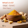 Turmeric Supplements with Ginger & Black Pepper – 800mg per
