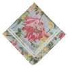 [ローラ アシュレイ] レディース プリントハンカチ 05506011 ハンカチ 女性 花柄 05506011B ブルー[B]