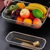 Rectangle Strainer Stainless Steel Mesh– Strainer & Colander for Fruits,