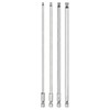 sourcing map 4pcs Ball End Hex Screwdriver Bit Set 3mm-6mm