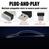 Sylvil 2 PCS USB LED Car Interior Atmosphere Lamp, Portable