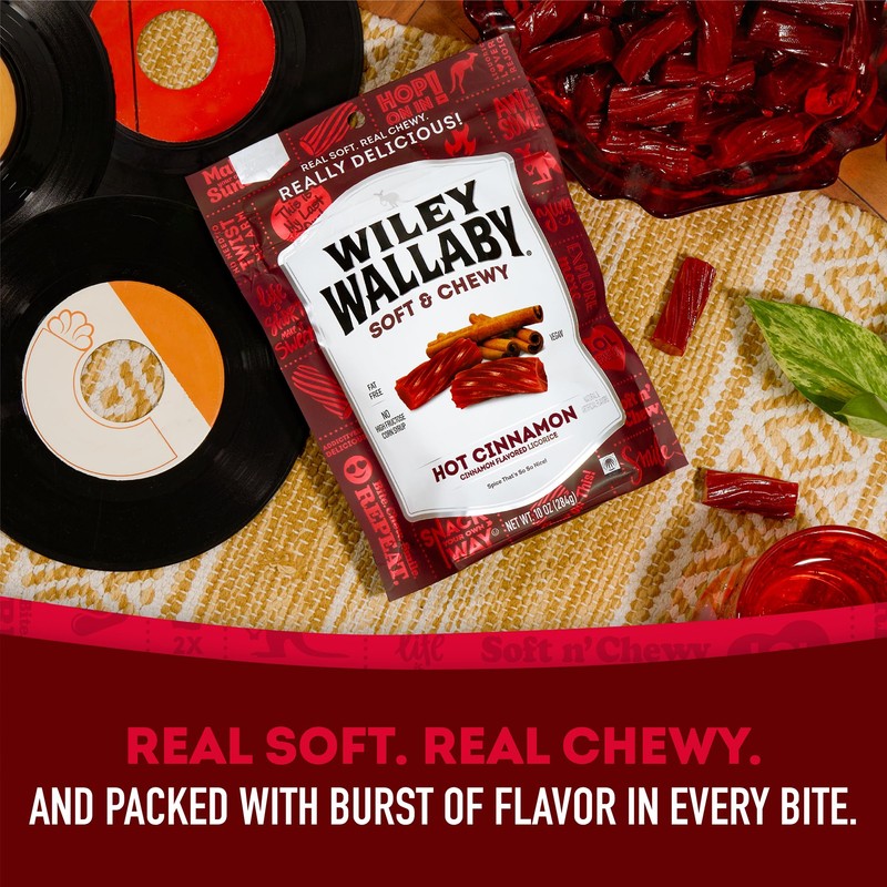 Wiley Wallaby Licorice 24 Ounce Classic Gourmet Soft & Chewy