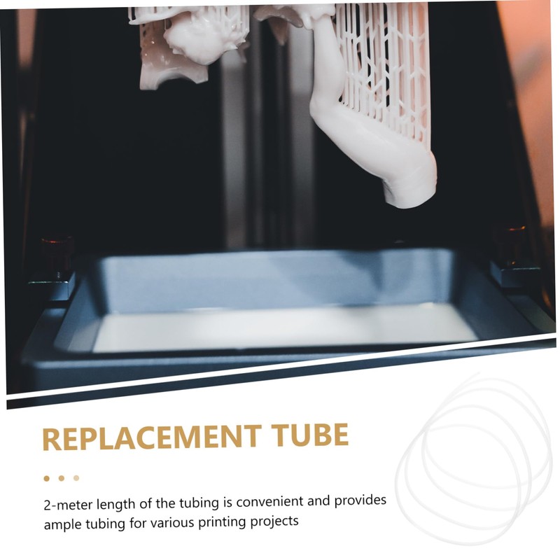 ULTECHNOVO PTFE Tubing 1.75mm Filament 3D Printer Tube 4mm Outer