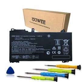 OUWEE RE03XL Laptop Battery Compatible with HP ProBook 430 440 445 450 455R G6 430 440 445 450 G7 Serie HSTNN-OB1C HSTNN-UB7R HSTNN-DB9A L32407-AC1 L32407-2B1 L32407-541 L32656-005 11.55V 45Wh 3750mAh