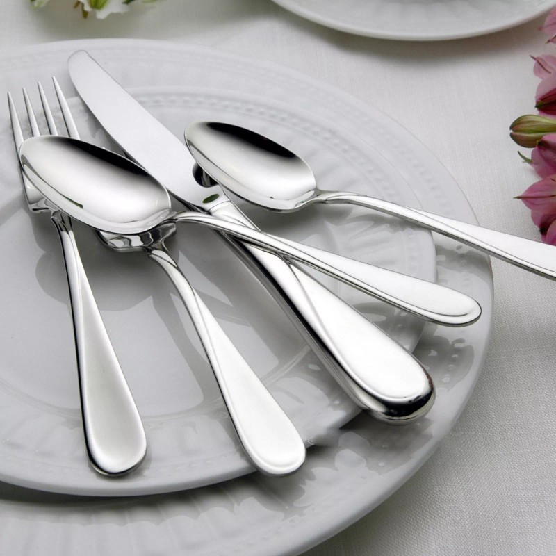 Oneida Flatware Flight, Teaspoons, Stainless Steel, Set of 6