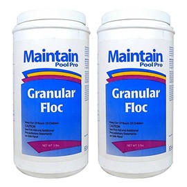 Maintain 2405M-02 Flocculant for Pool, 5-Pounds, 2-Pack