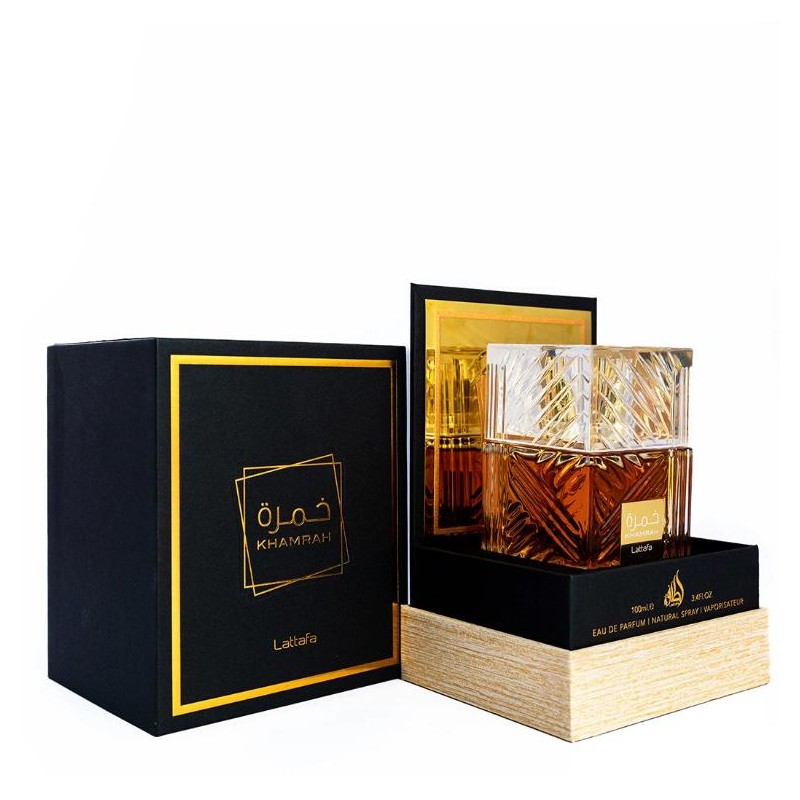 LATTAFA KHAMRAH UNISEX 3.4 OZ. EDP SP Fragrance Perfume lattafa