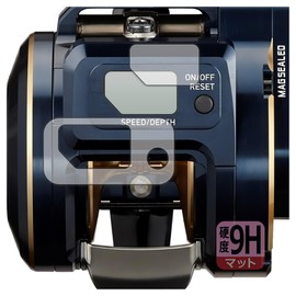 PDA Kobo DAIWA 21 Bait Reel Saltiga IC 300H-SJ Compatible with 9H High Hardness [Reflection Reduction] Protective Film [Screen / Edge] Made in Japan