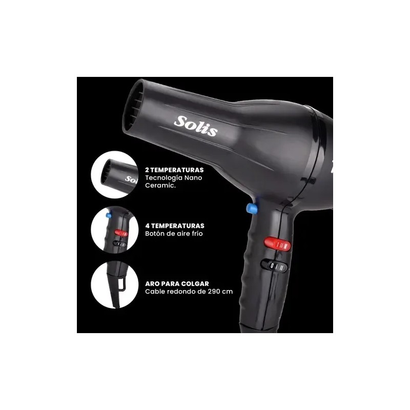 Secadora Profesional Cerámica C2 Boquillas Timco Sts-1900n