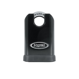 ALDRIDGE SS50CP5BX Squire 50MM Stronghold CS Padlock 5 PIN Boxed Steel, White