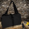 Adorila Multi-Purpose Tool Roll Bag, Black, Hanging Zipper Rolling Tool