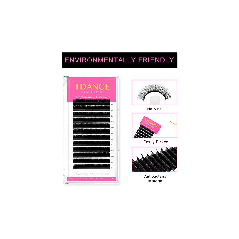 TDANCE TDANCE Premium CC Curl 0.05mm Thickness Semi Permanent Individual