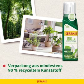 Seramis Seramis Bio-Vitalnahrung für Pflanzen und Kräuter, 200 ml – Pflanzendünger für biologischen Anbau, Flüssigdünger mit praktischer Dosierhilfe