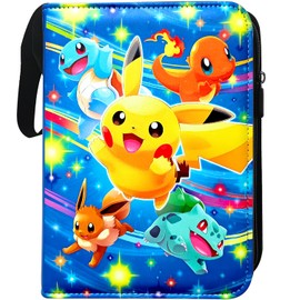 Album di carte da collezione, album per giocattoli, carte di credito, per GX VMAX V, 4 tasche, 50 pagine, 400 carte da collezione (50 C)