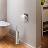 Gatco 751 Recessed Pivoting Toilet Paper Holder, Wall Mounted, Heavy
