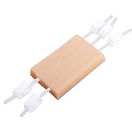 IV Injection Training Pad with Simulated Dermatoglyph and Raised Veins for Nursing Student Training, Practice Medical Education,IV Training Kit