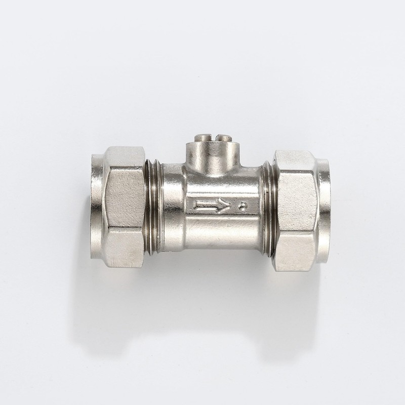 Flat Faced Isolation Service Valve, 15mm x 1/2" Male End,