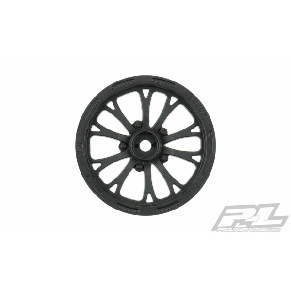 NA Proline Pomona Drag Spec 2.2" Black Front Wheels