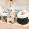 Nattou Cuddly Toy Rattle Made of Cotton (Muslin) and Polyester,