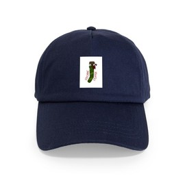 CafePress Puppy Stocking Stuffer Unique Adjustable Baseball Hat Navy