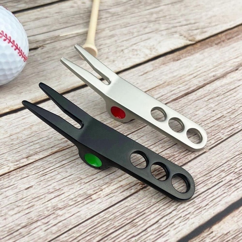 Opemg 1 x Silver Resistant Golf Ball Fork Pivot Pivot