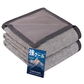 Colorsroom Towel Blanket, For Summer, Single (Reversible, Cooling & Pile), Lightweight, Moisture Wicking, Quick Drying, Antibacterial, Odor Resistant, Mite Resistant, Washable, For Spring, Summer,