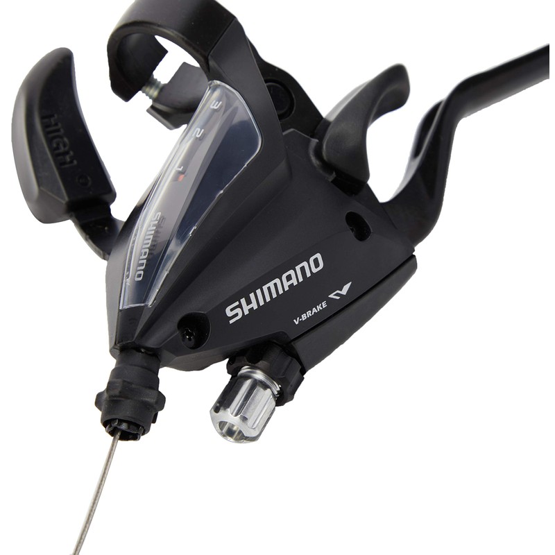 Shimano Altus ST-EF500 EZ fire Plus STI Set, 2-Finger Lever,