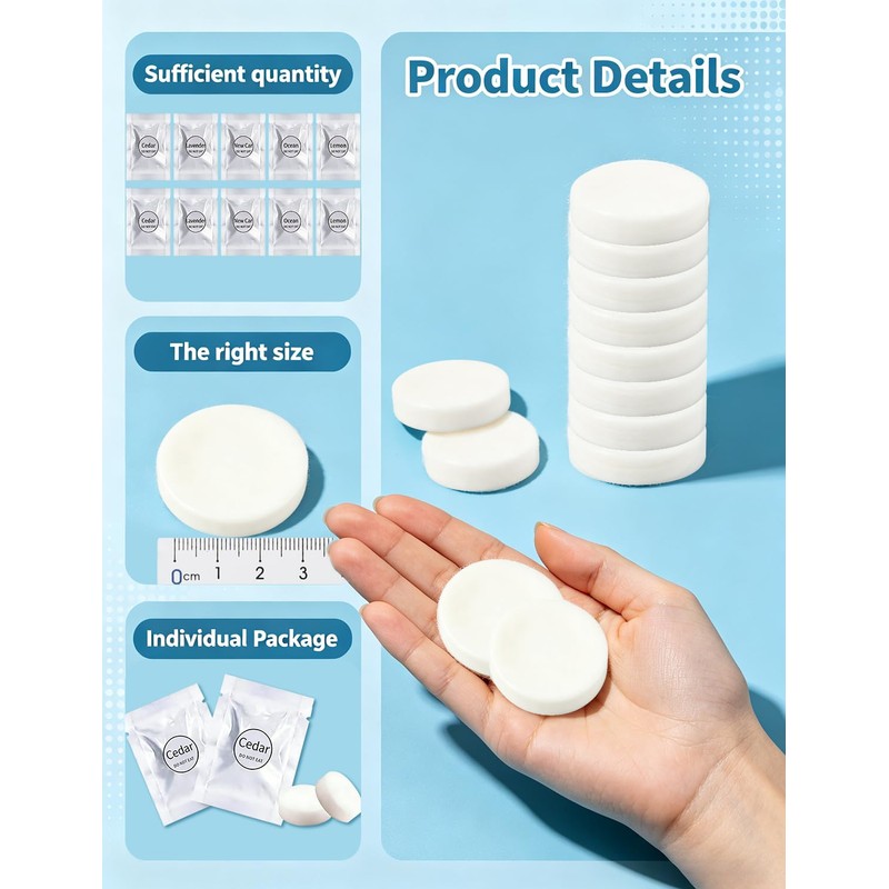 Car Air Freshener, Air Vent Clip Freshener Refills 10 Packs,