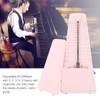 Metal Mechanical Core Metronome Traditional Metronome in Pyramid Style for