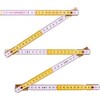 Connex Wooden Folding Ruler - 2 Metre Length - Metric