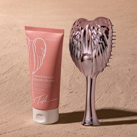 Tangle Angel Pro Damaged Hair Brush + London Bouquet Keratin Balm 180ml, Orchid Pink/Keratin Balm 180ml / 탱글엔젤 프로 손상모 브러쉬 + 런던부케 케라틴밤 180ml, 오키드 핑크/케라틴 밤 180ml