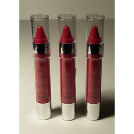 Victoria's Secret KNOCKOUT RED Glossy Tint LIP SHEEN Full Size LOT OF 3, SEALED