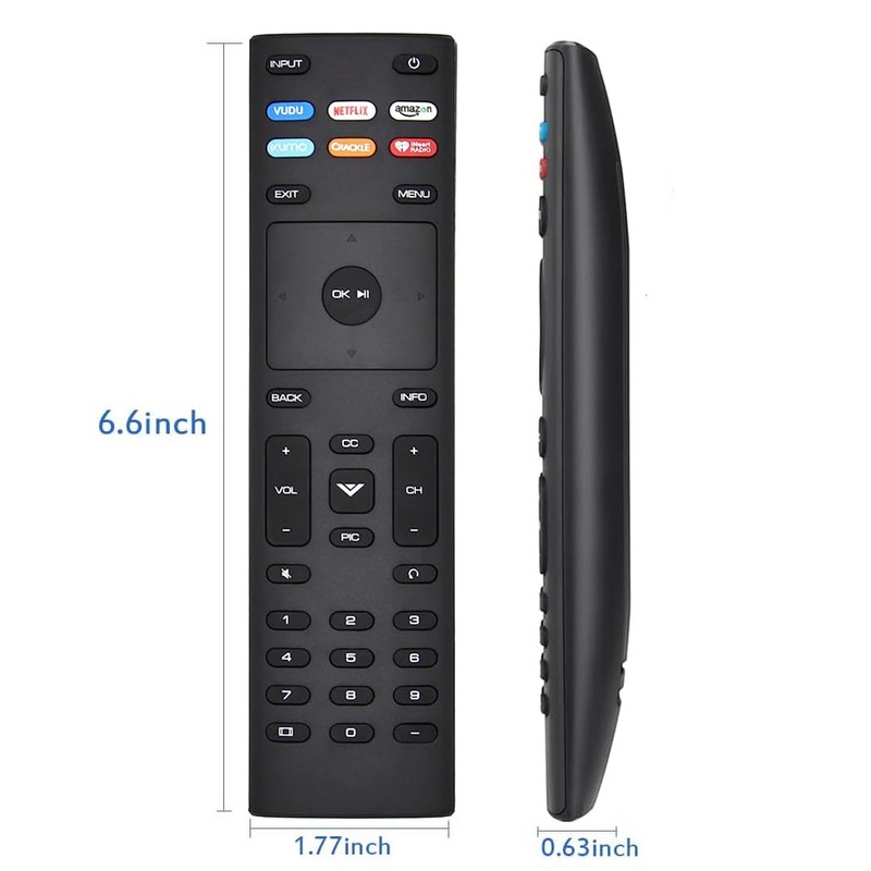 Universal Remote Control Replacement for Vizio Smart TV E60-E3 D24f-F1