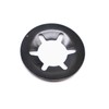 260pcs[9 Sizes] Black Starlock Internal Tooth Lock Washers Assortment Kit,