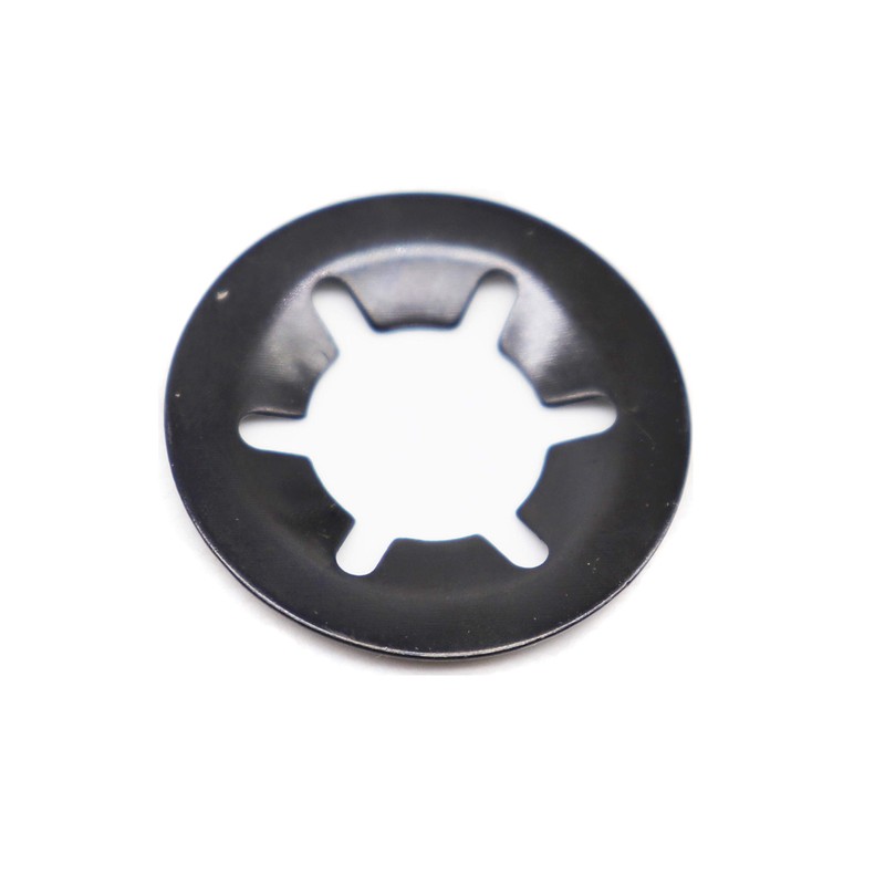 260pcs[9 Sizes] Black Starlock Internal Tooth Lock Washers Assortment Kit,