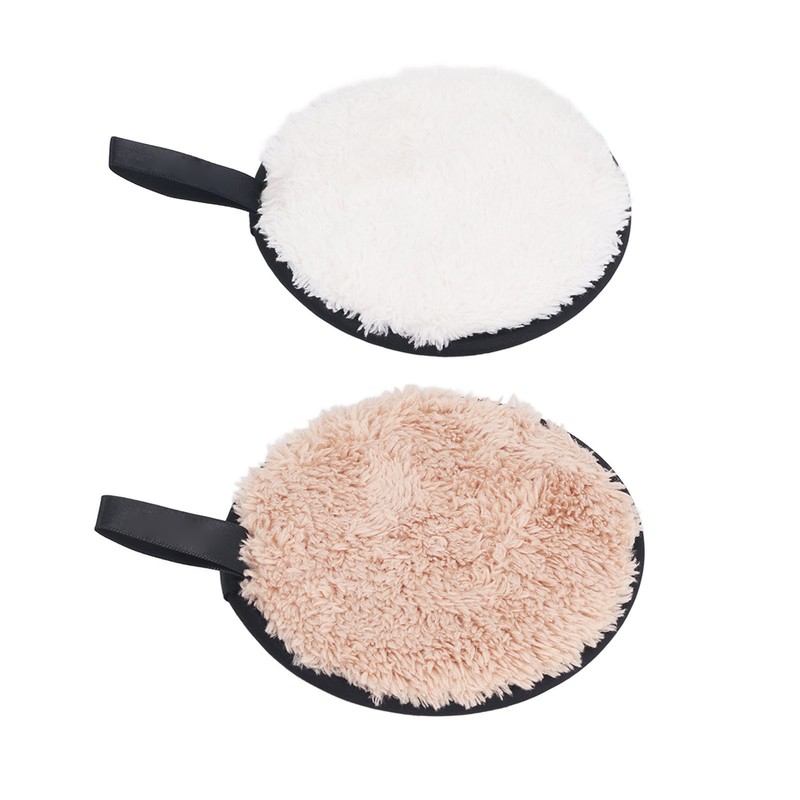 2pcs Reusable Makeup Remover Pads Deep Pore Cleansing Plant Fiber