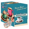 Double Donut Breakfast Blend Fresh Medium Roast Coffee SingleServe Pods